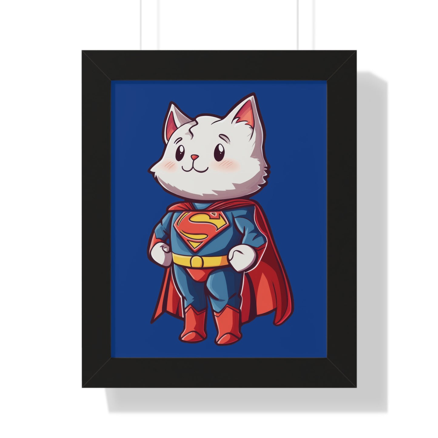 Supercat Framed Wall Art