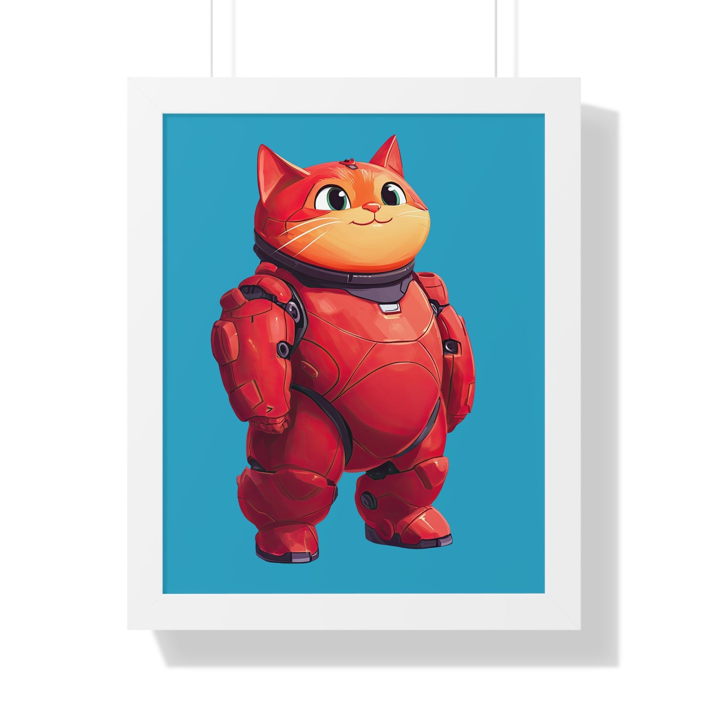 Big Kitty 6 Framed Wall Art