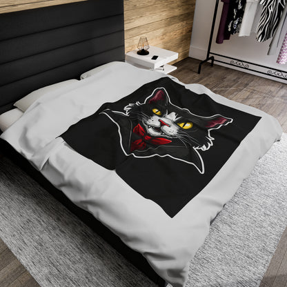 Vampurrer Velveteen Plush Blanket