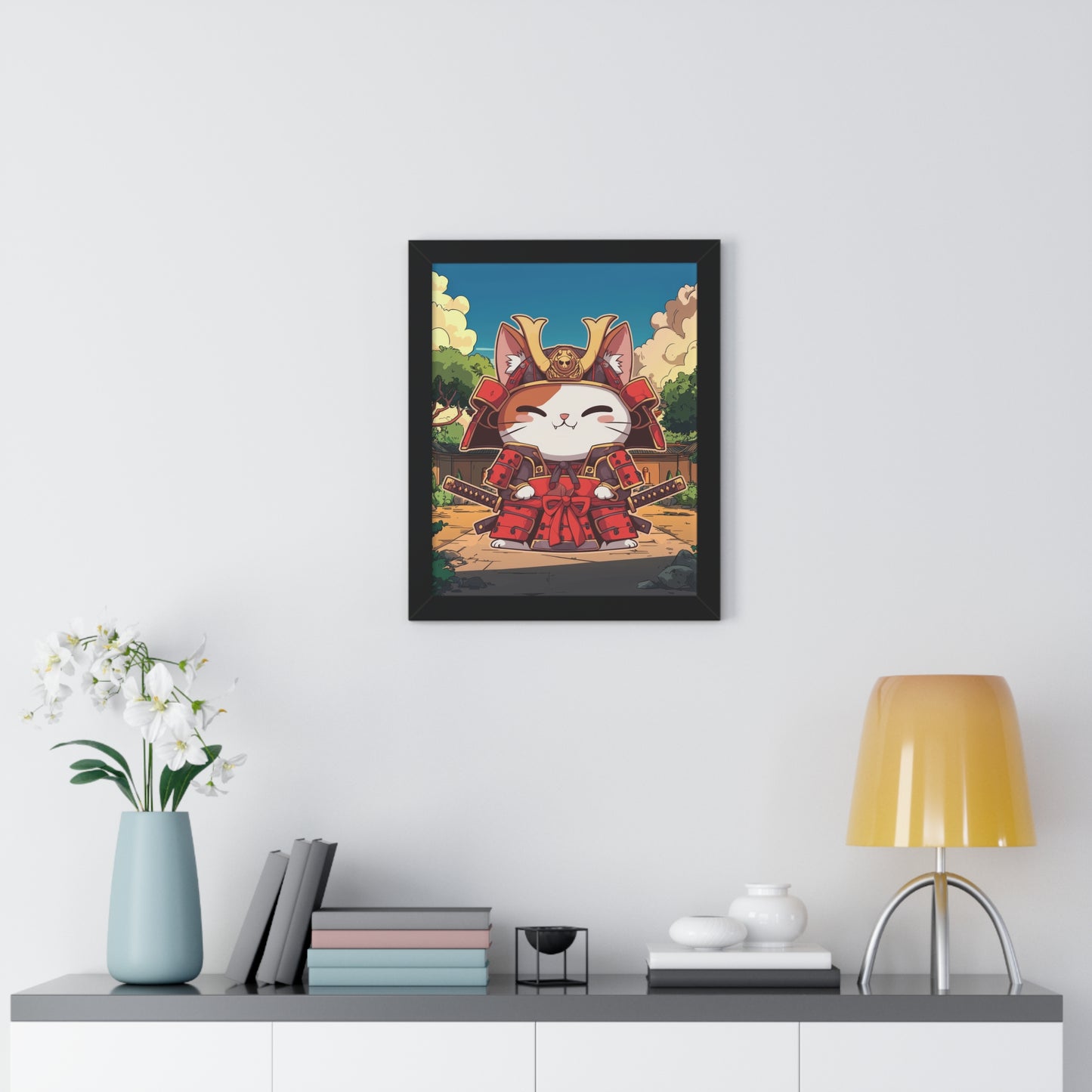 Little Samurai Framed Wall Art