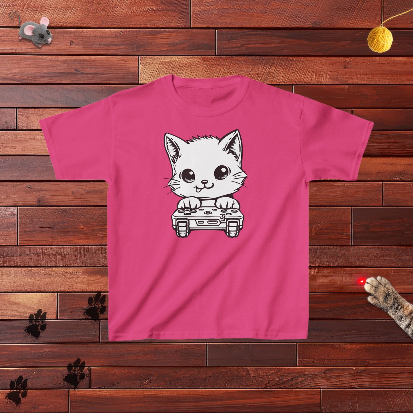 Gamer Kitty Kids Tee