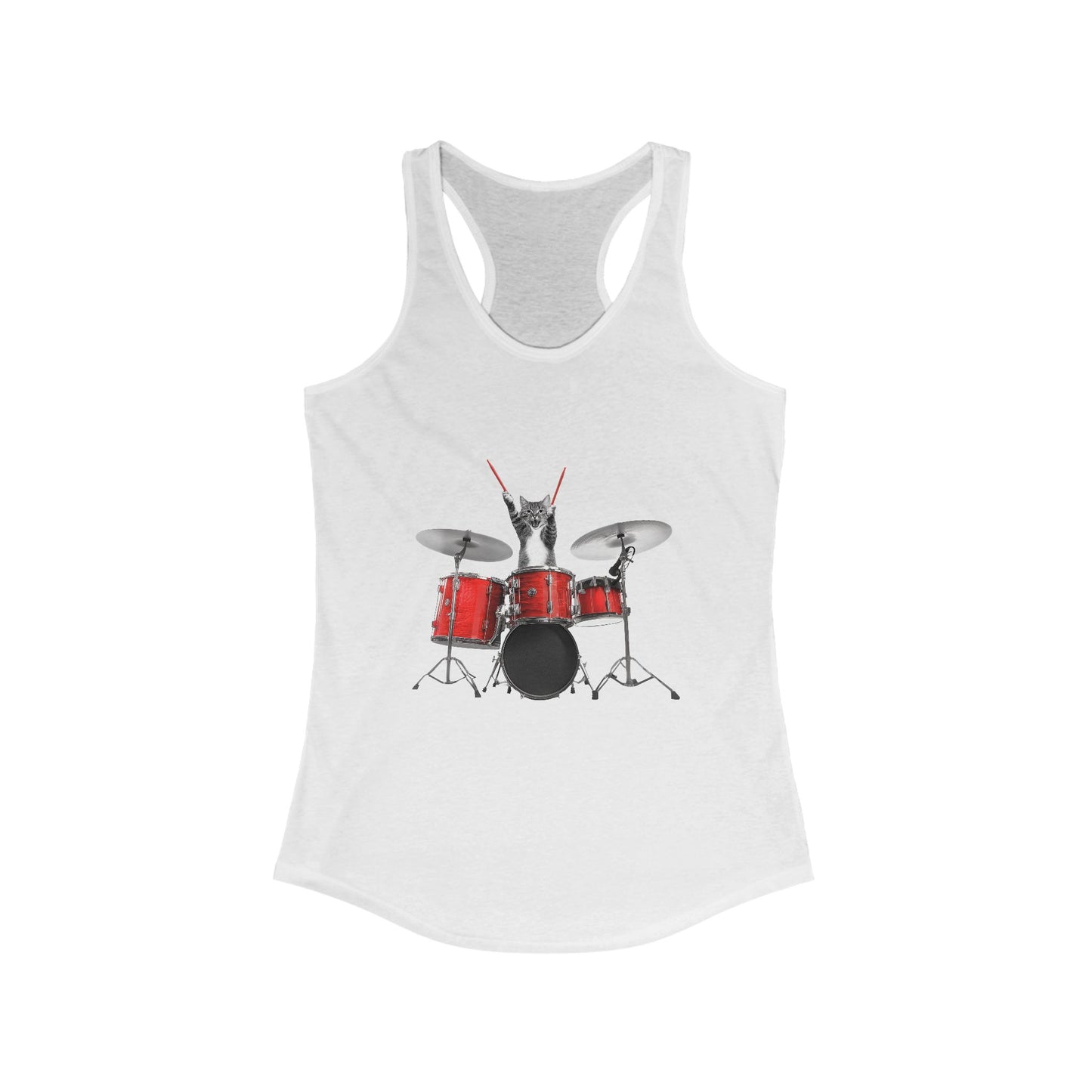 The Cutest Drummer Ladies Tank