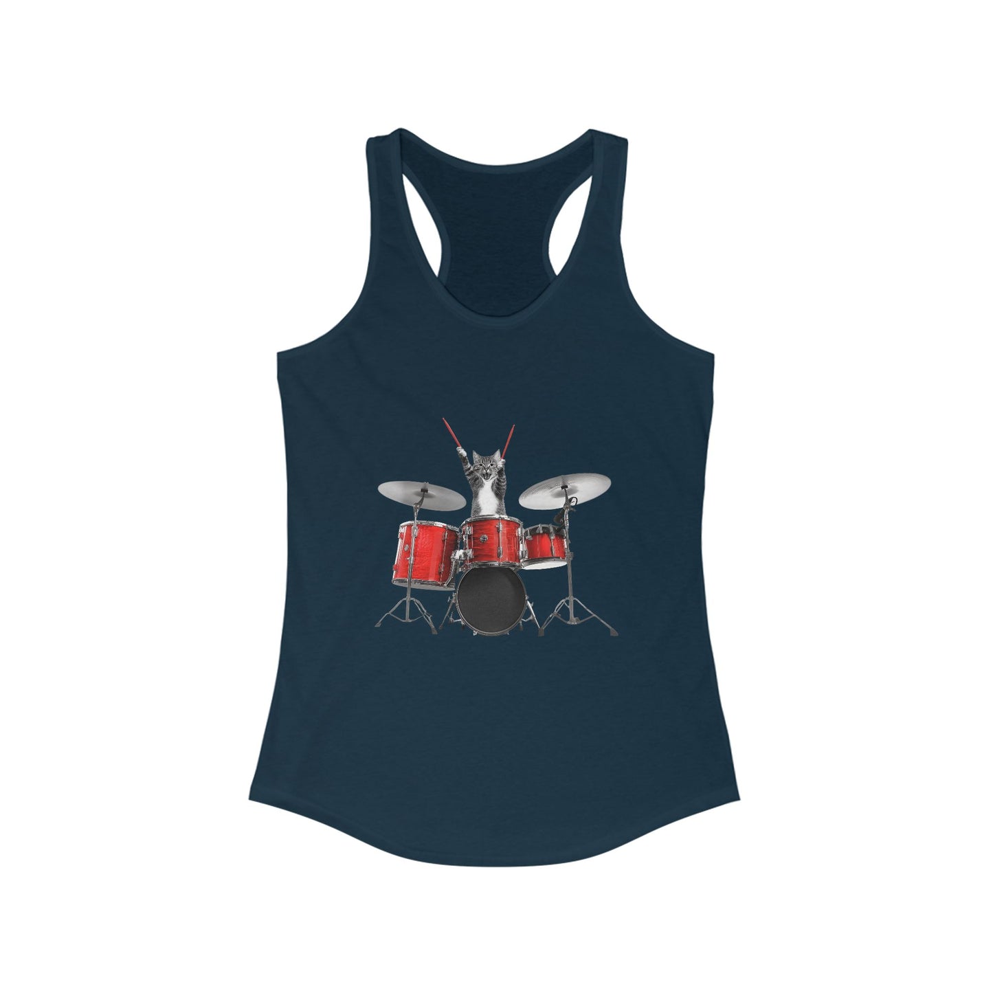 The Cutest Drummer Ladies Tank