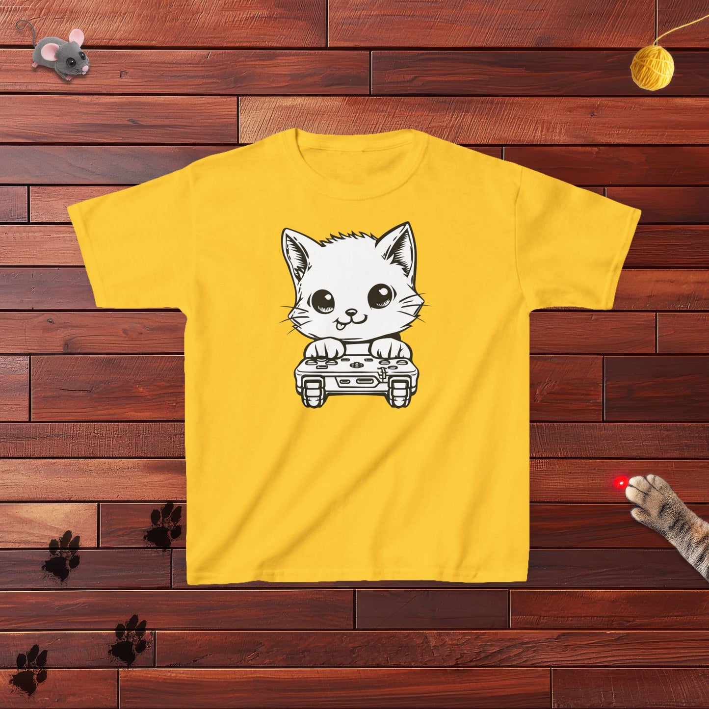 Gamer Kitty Kids Tee