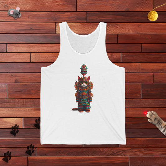 Azteca Gatito Mens Tank