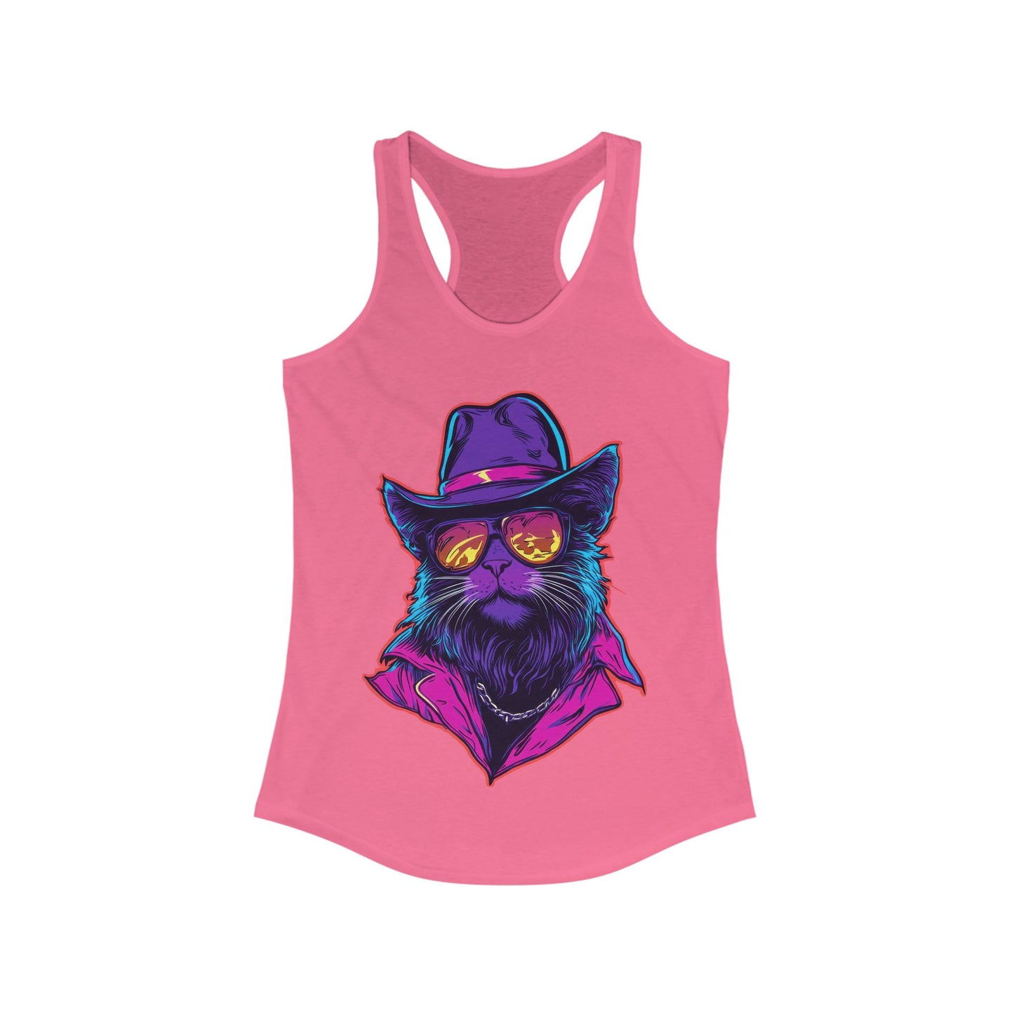 Meowcho Man Ladies Tank
