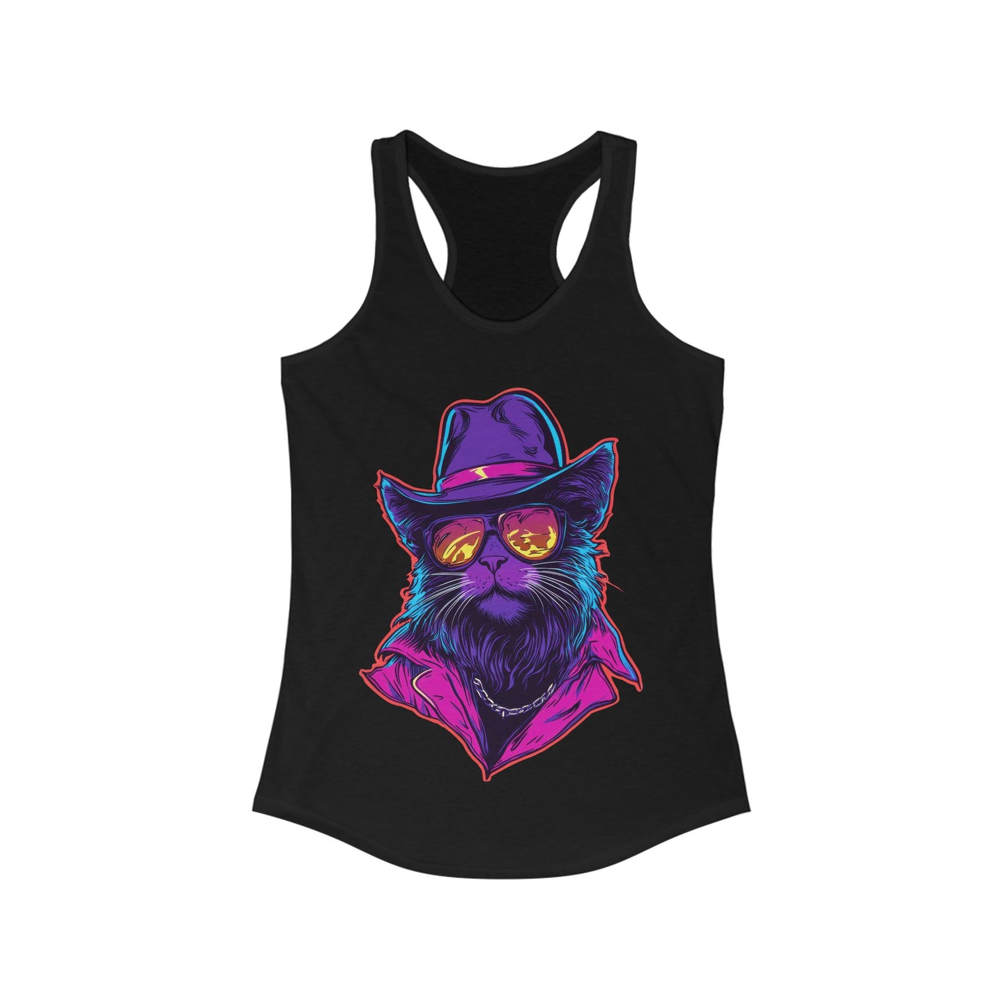 Meowcho Man Ladies Tank