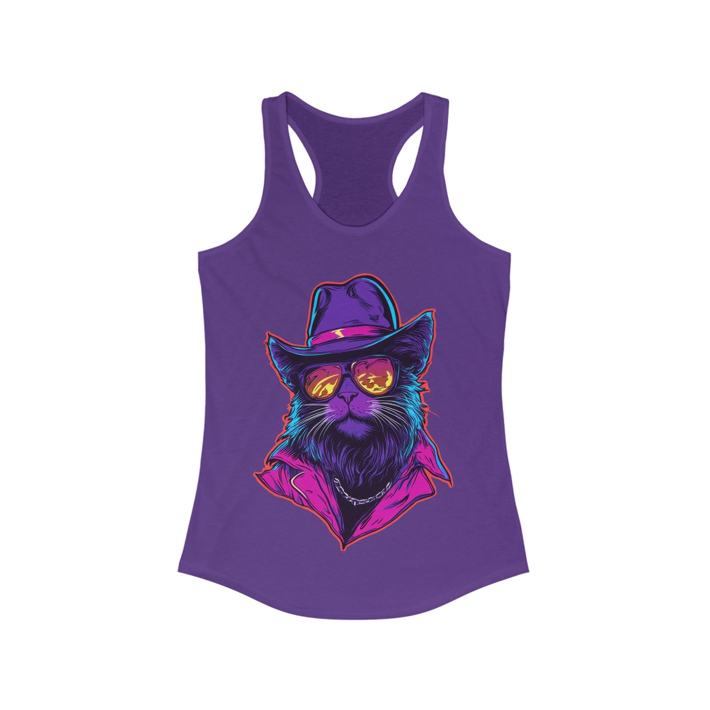 Meowcho Man Ladies Tank