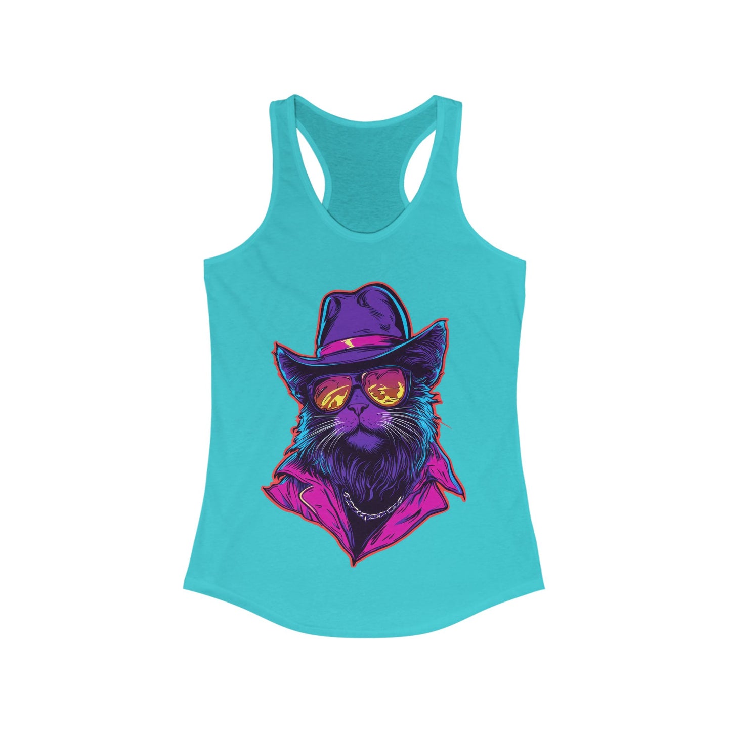 Meowcho Man Ladies Tank