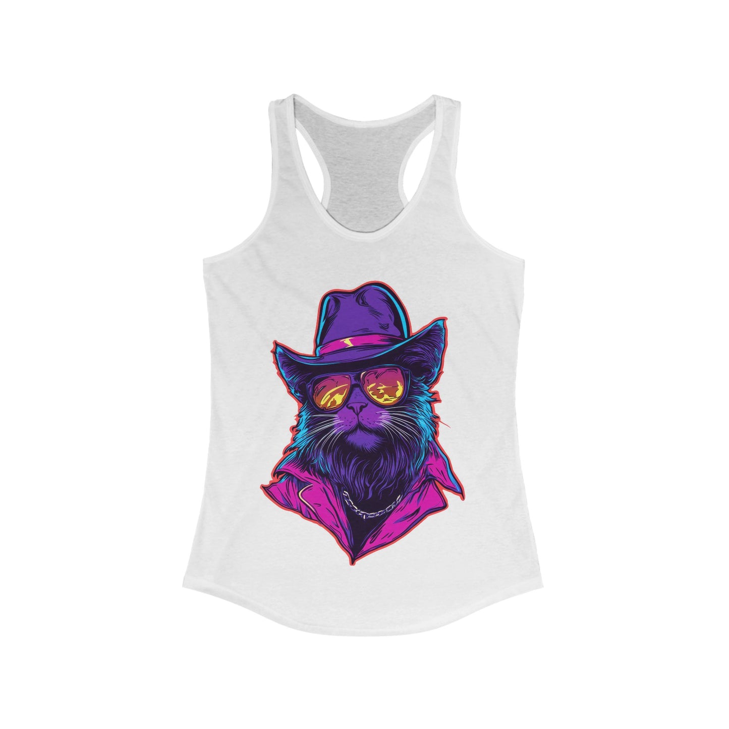 Meowcho Man Ladies Tank