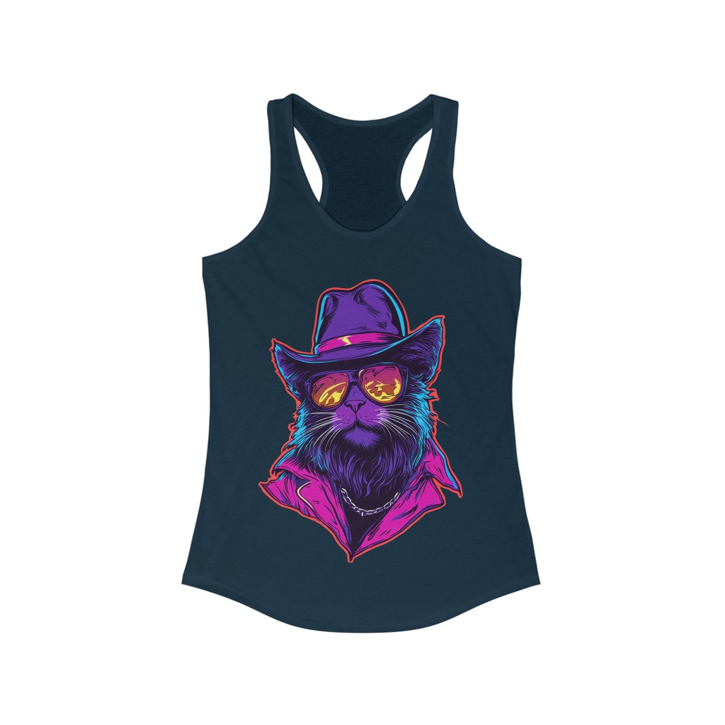 Meowcho Man Ladies Tank