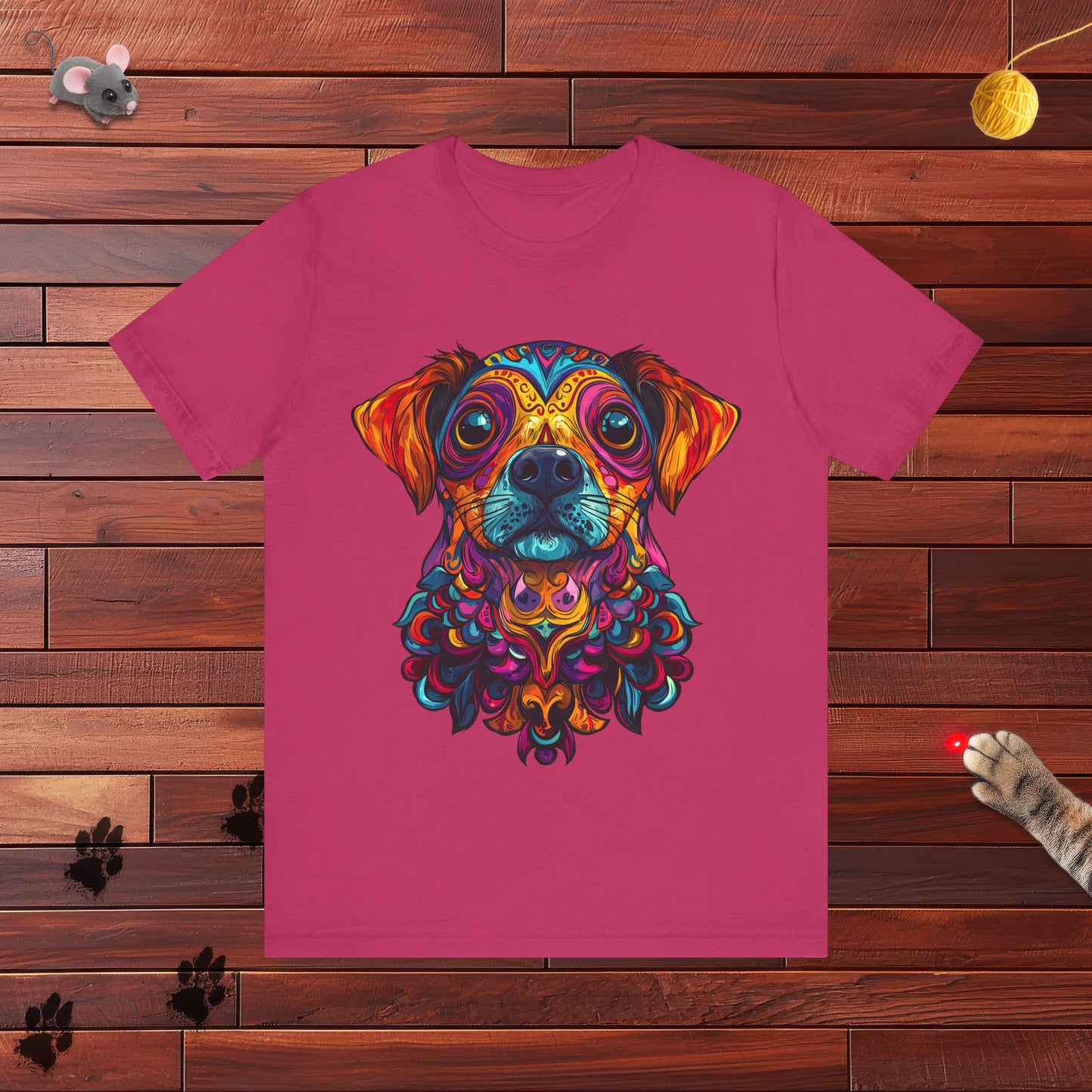 Dia De Muerte Perrito Mens Tee