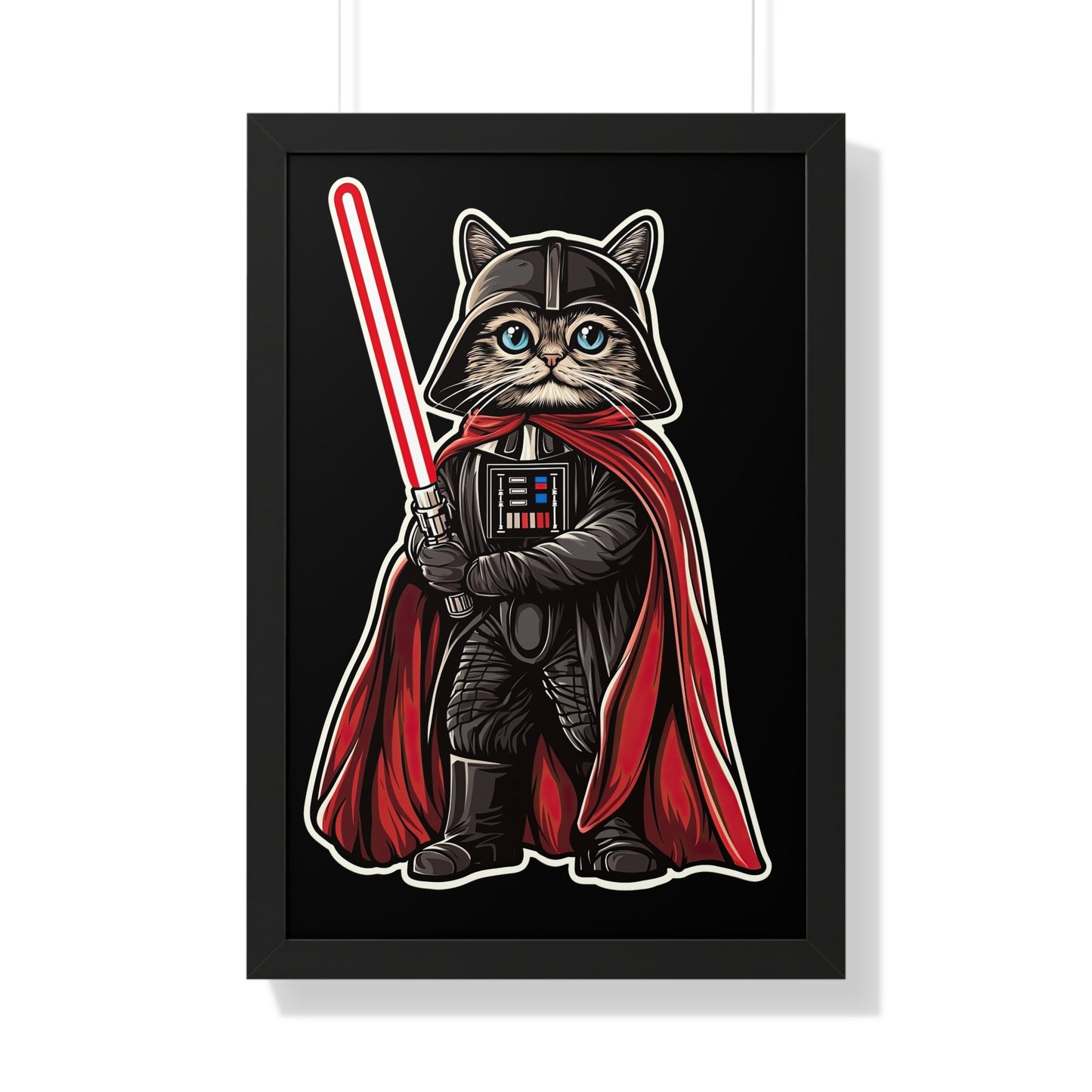 Darth Pawder Framed Wall Art