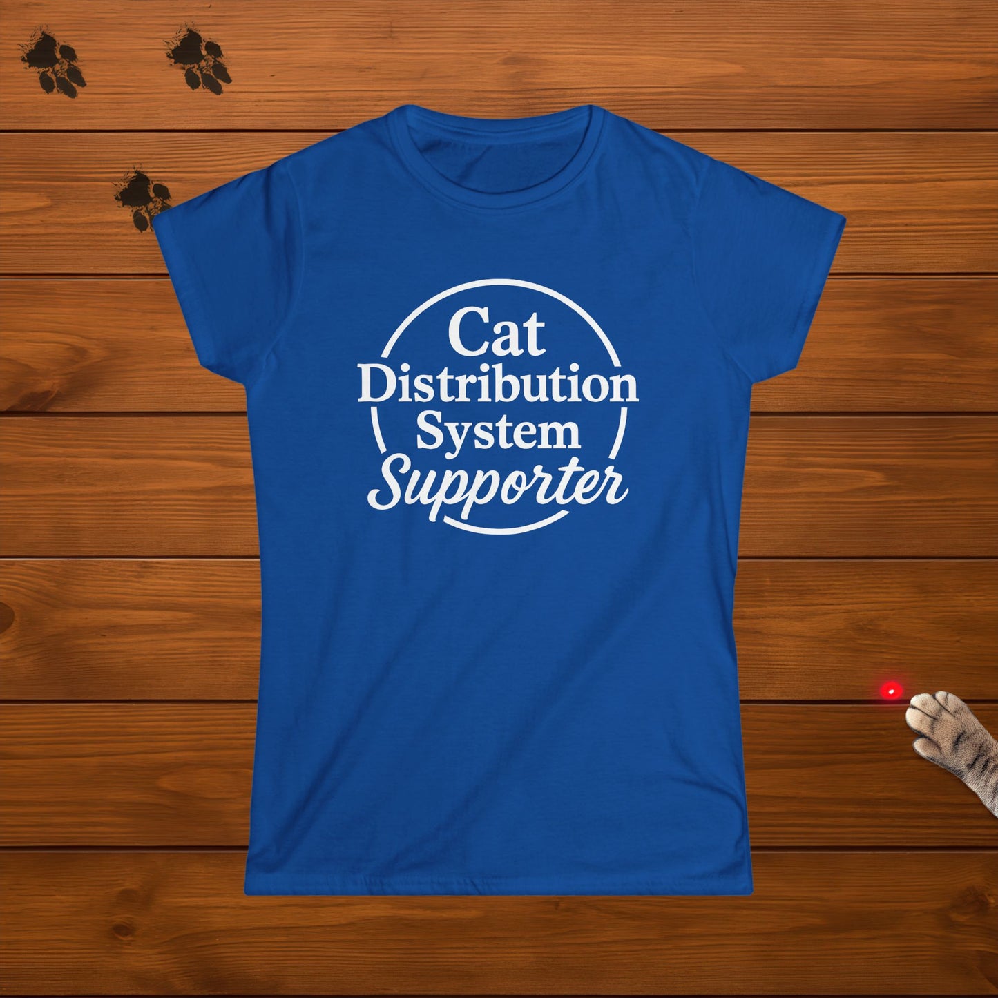 Cat Distribution System Supporter Ladies Tee