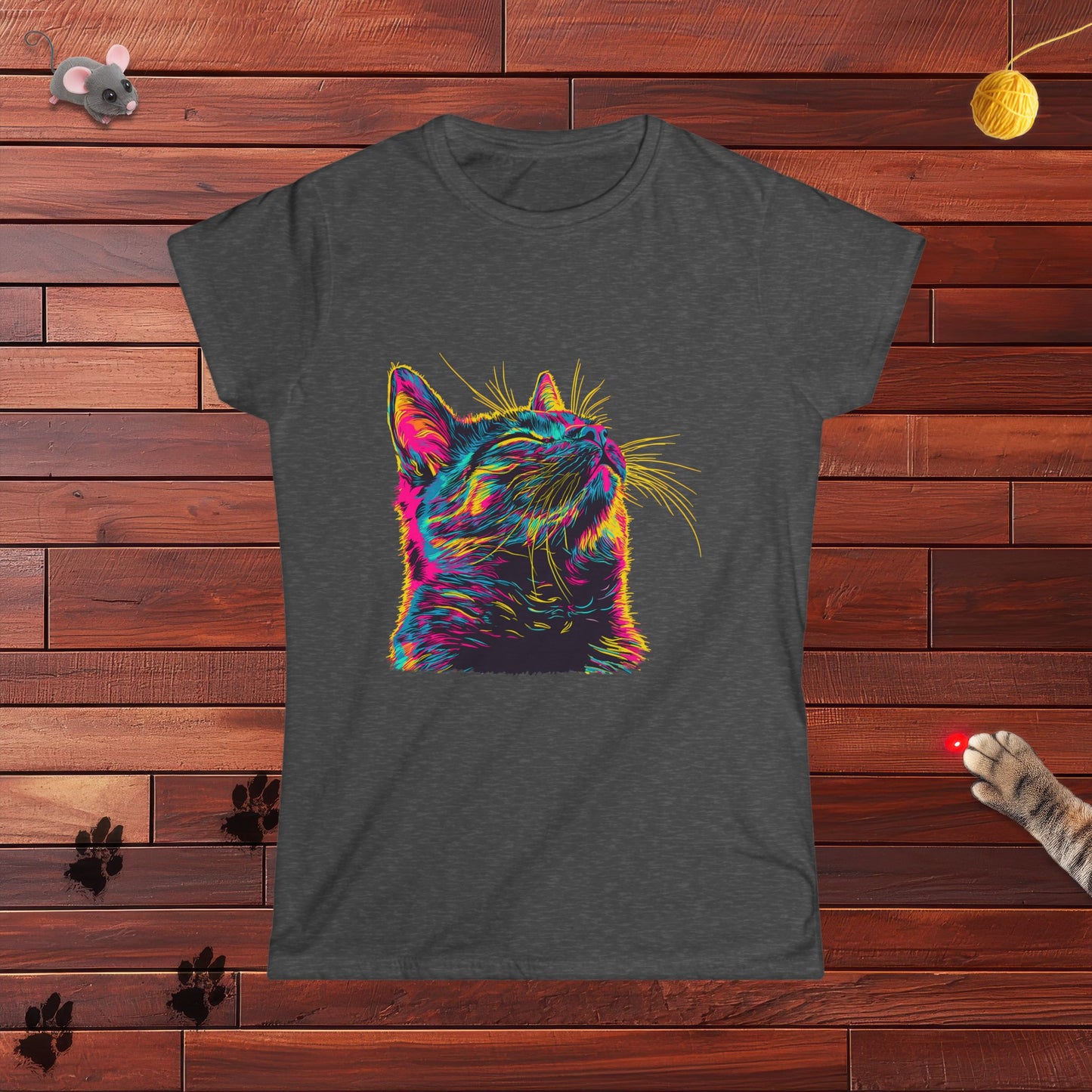 Electric Whiskers Ladies Tee