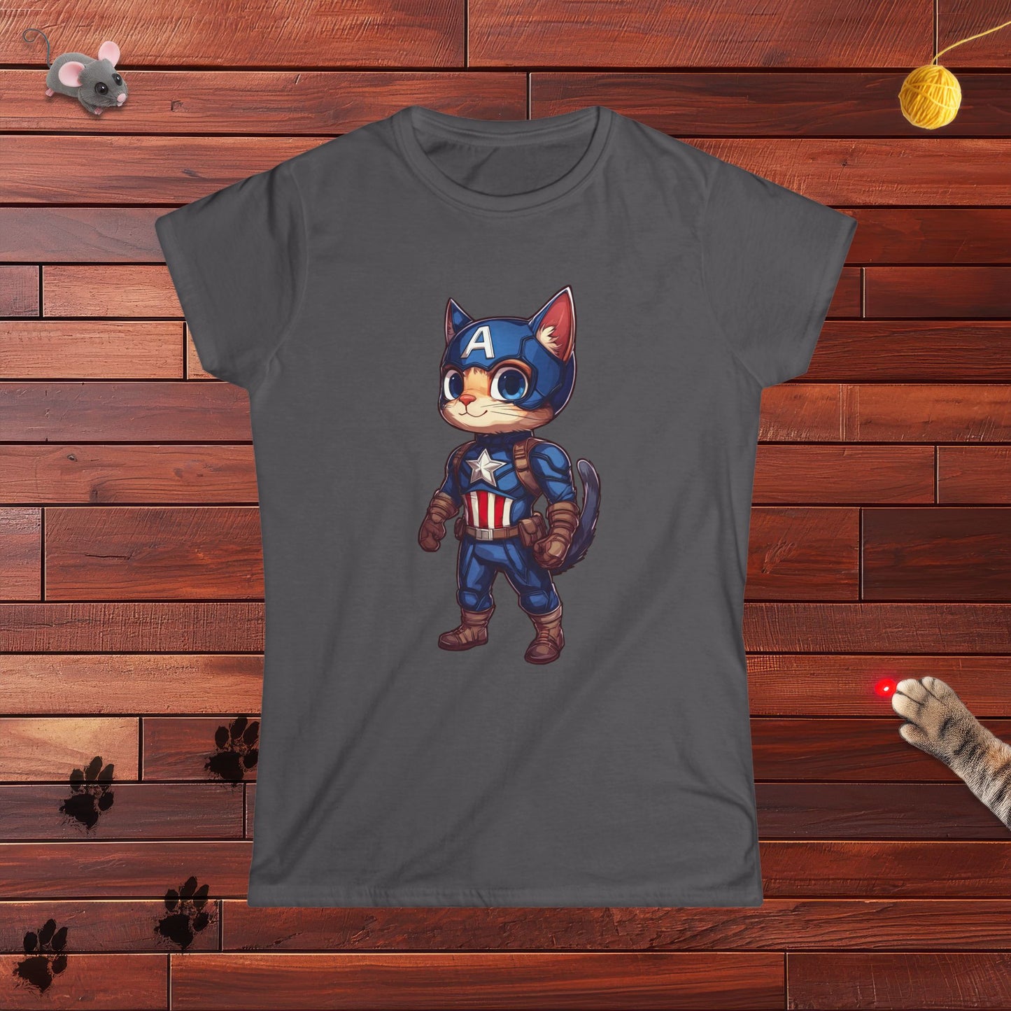 Captain Americat Ladies Tee