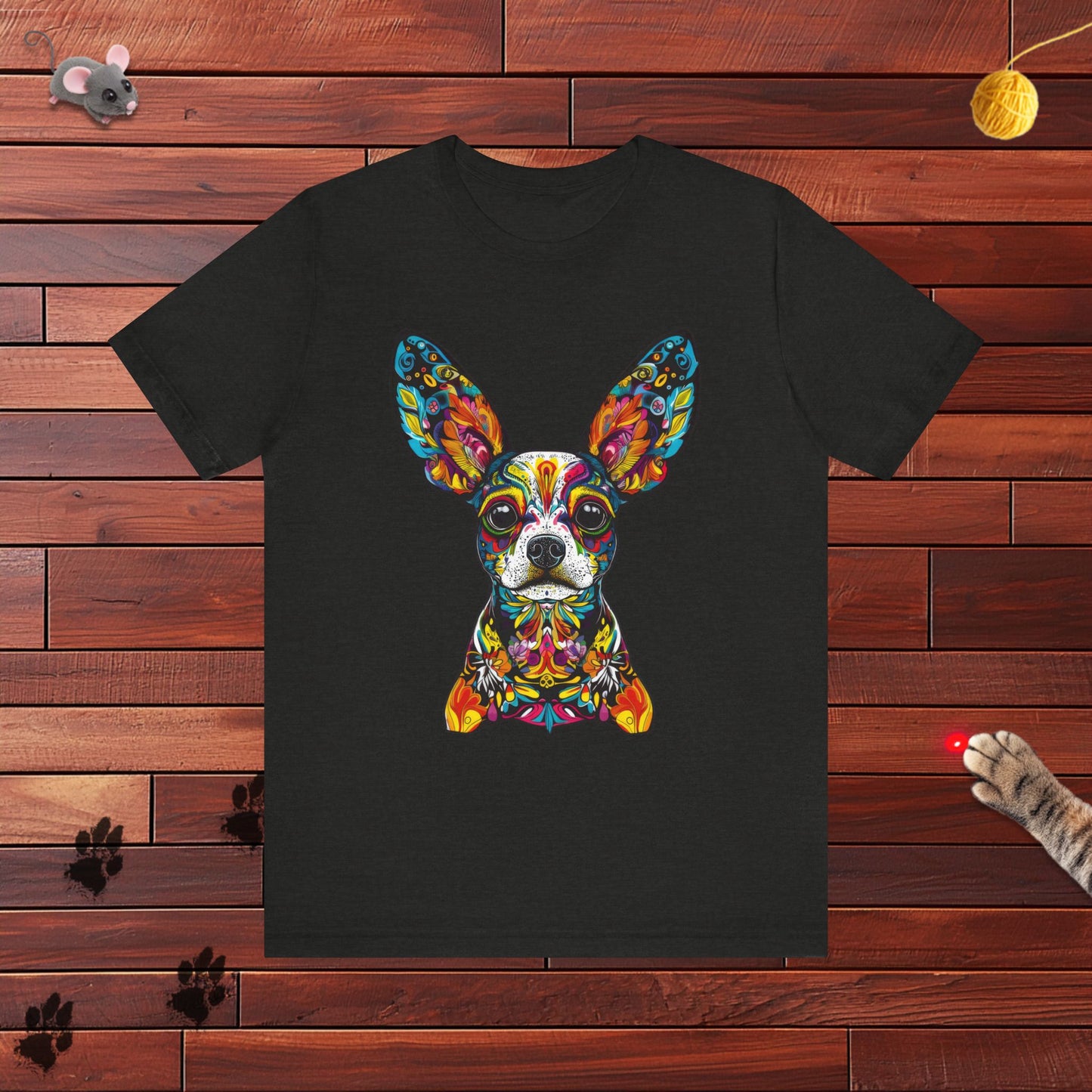 Dia De Muerte Doggo Mens Tee