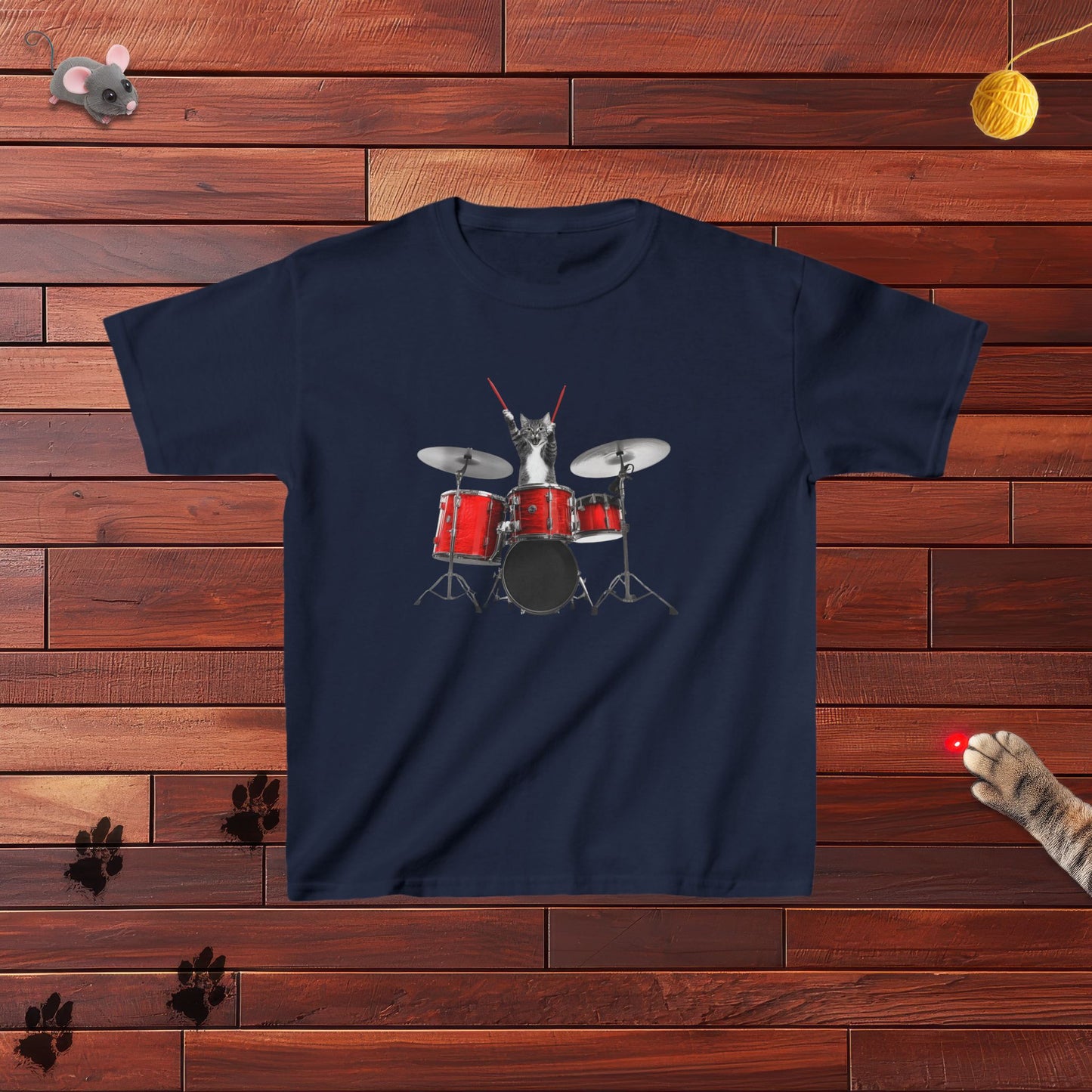 The Cutest Drummer Kids Tee