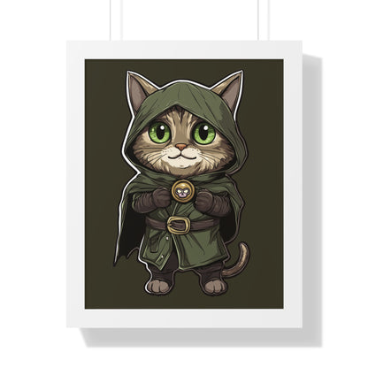 Dr. Doomcat Framed Wall Art