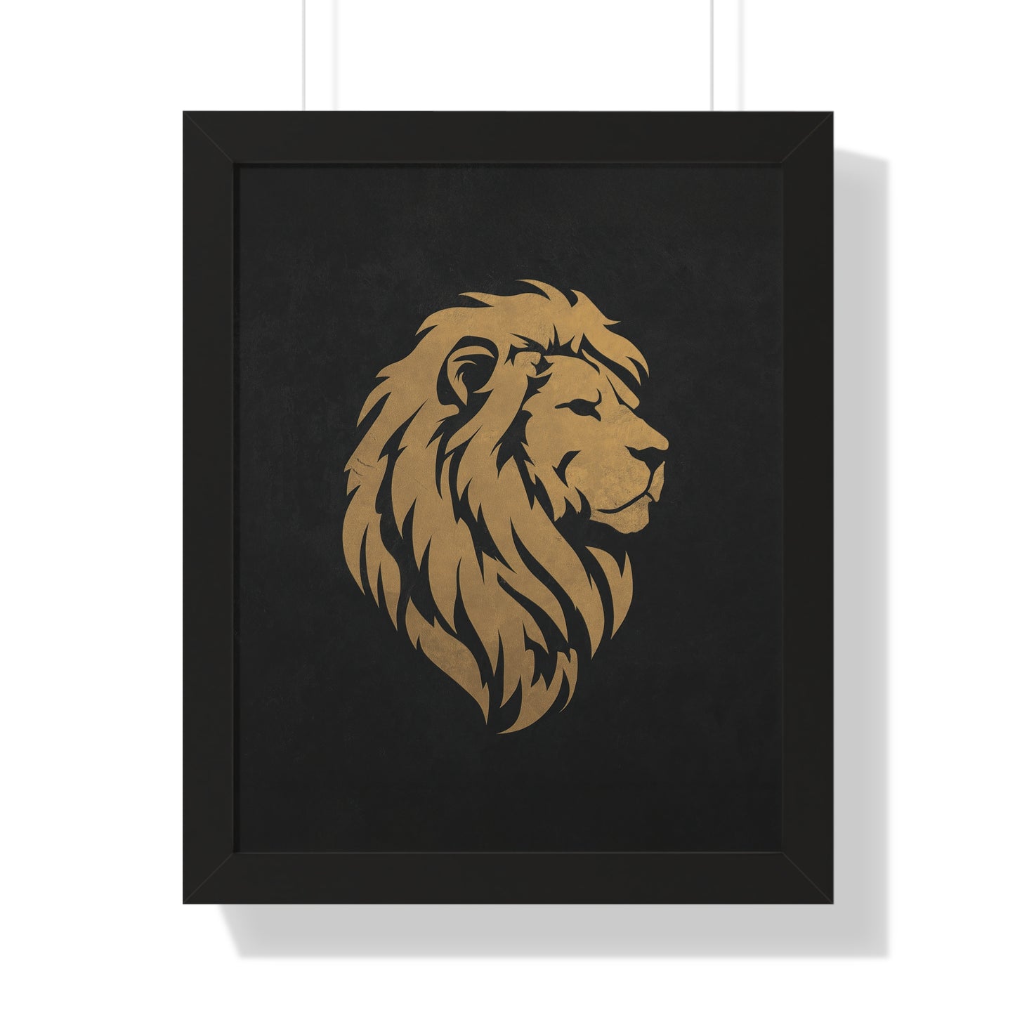 The King Framed Wall Art