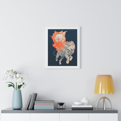 Leo Framed Wall Art