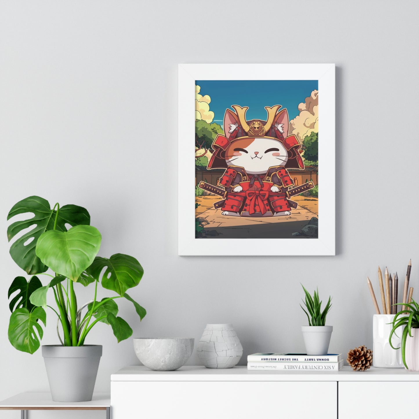 Little Samurai Framed Wall Art