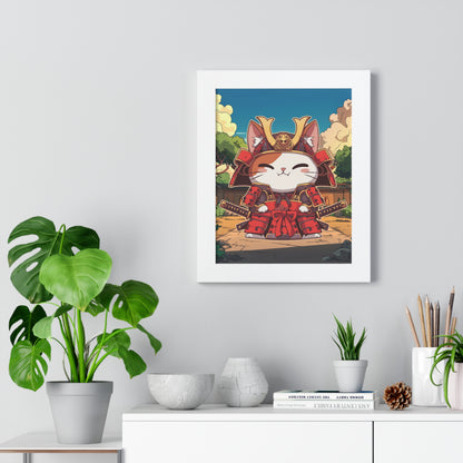 Little Samurai Framed Wall Art