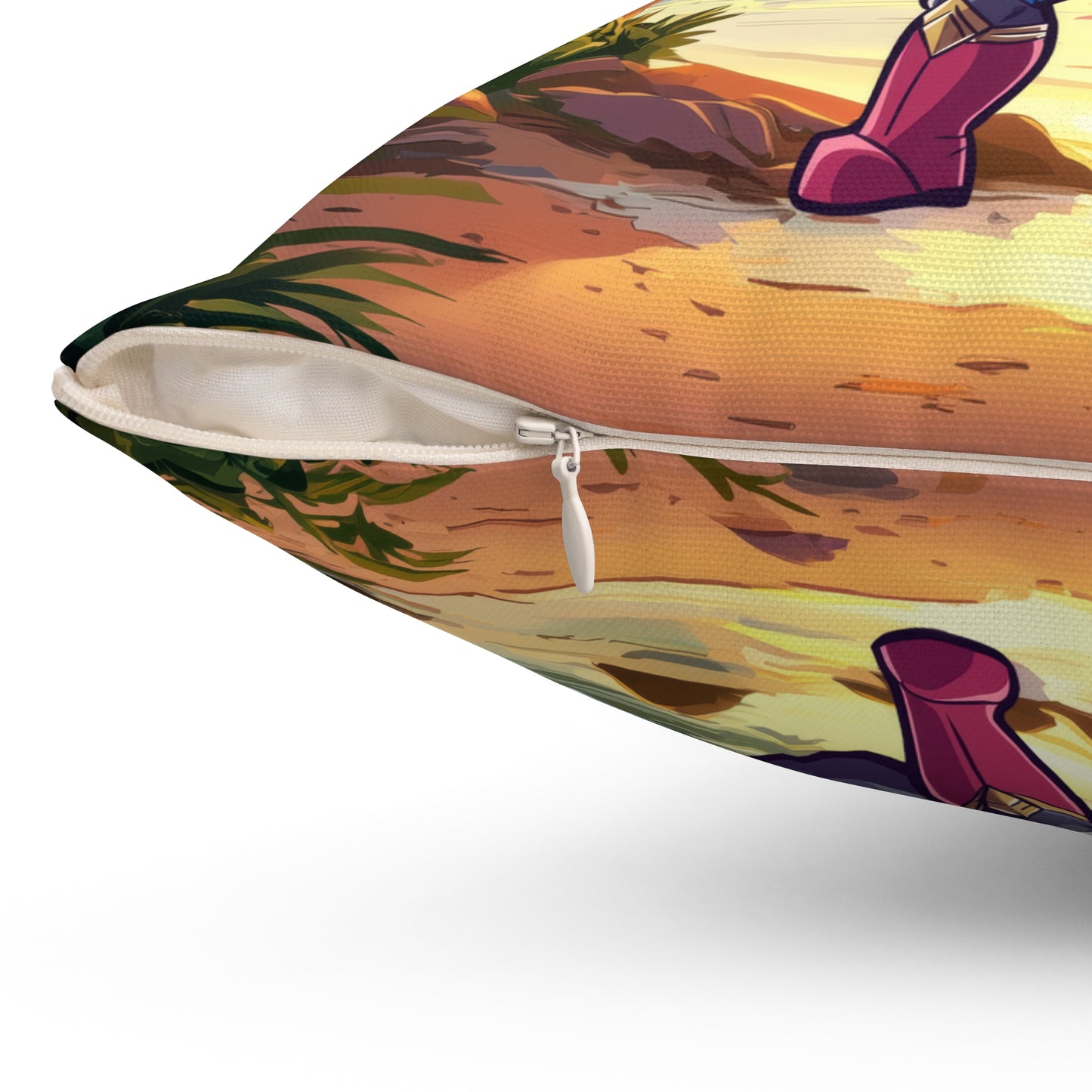 Wonder Kitty Throw Pillow