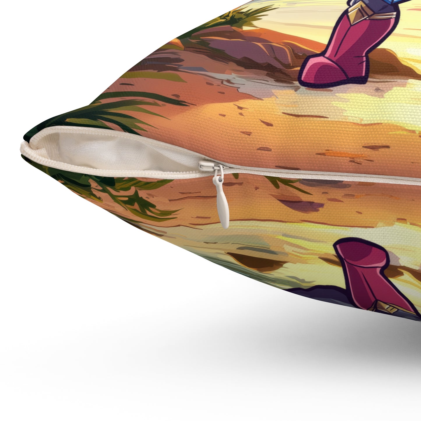 Wonder Kitty Throw Pillow