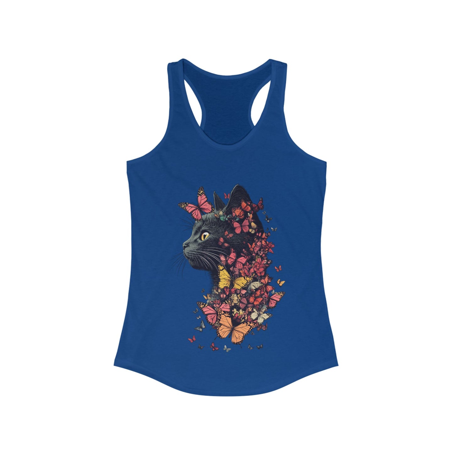 Butterfly Kitty Ladies Tank