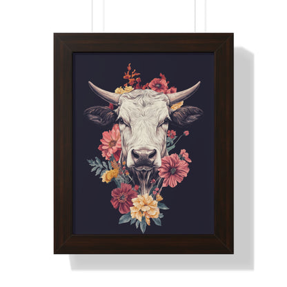 Moo Framed Wall Art