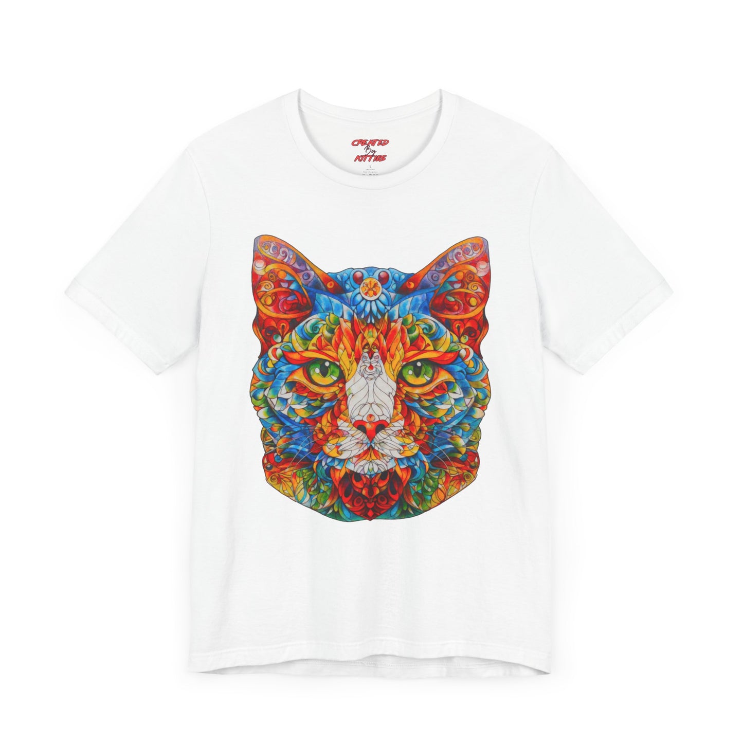 Women's Mandala Cat Tee