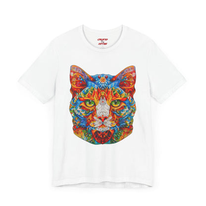 Women's Mandala Cat Tee