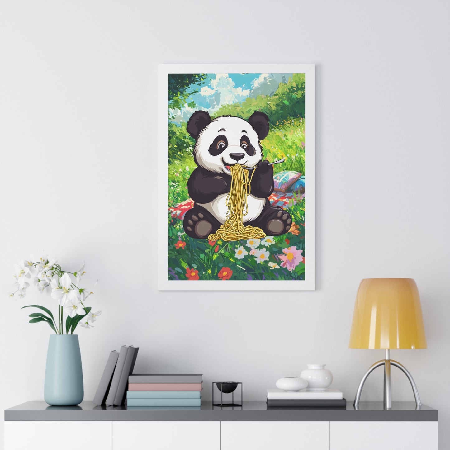 Panda Framed Wall Art