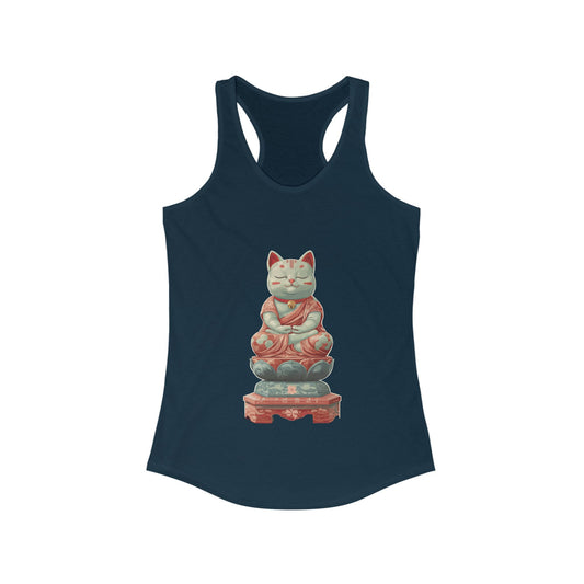 Buddha Kitty Ladies Tank