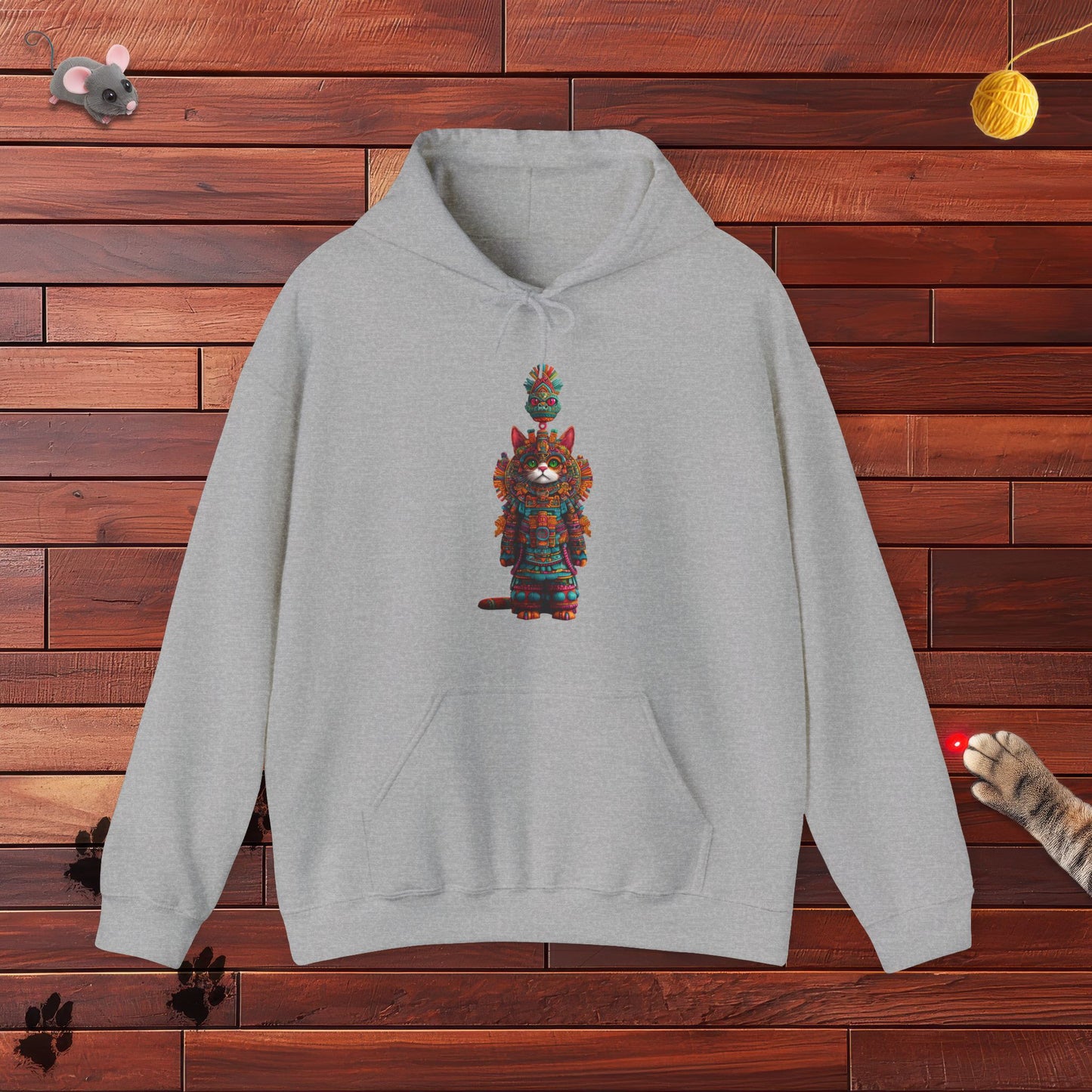 Azteca Gatito Hoodie