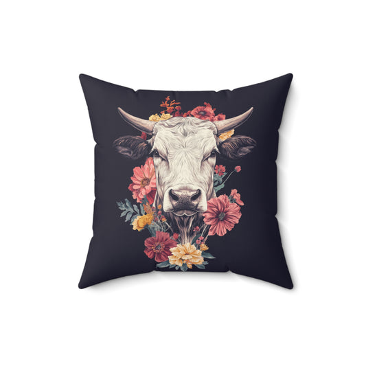 Moo Throw Pillow