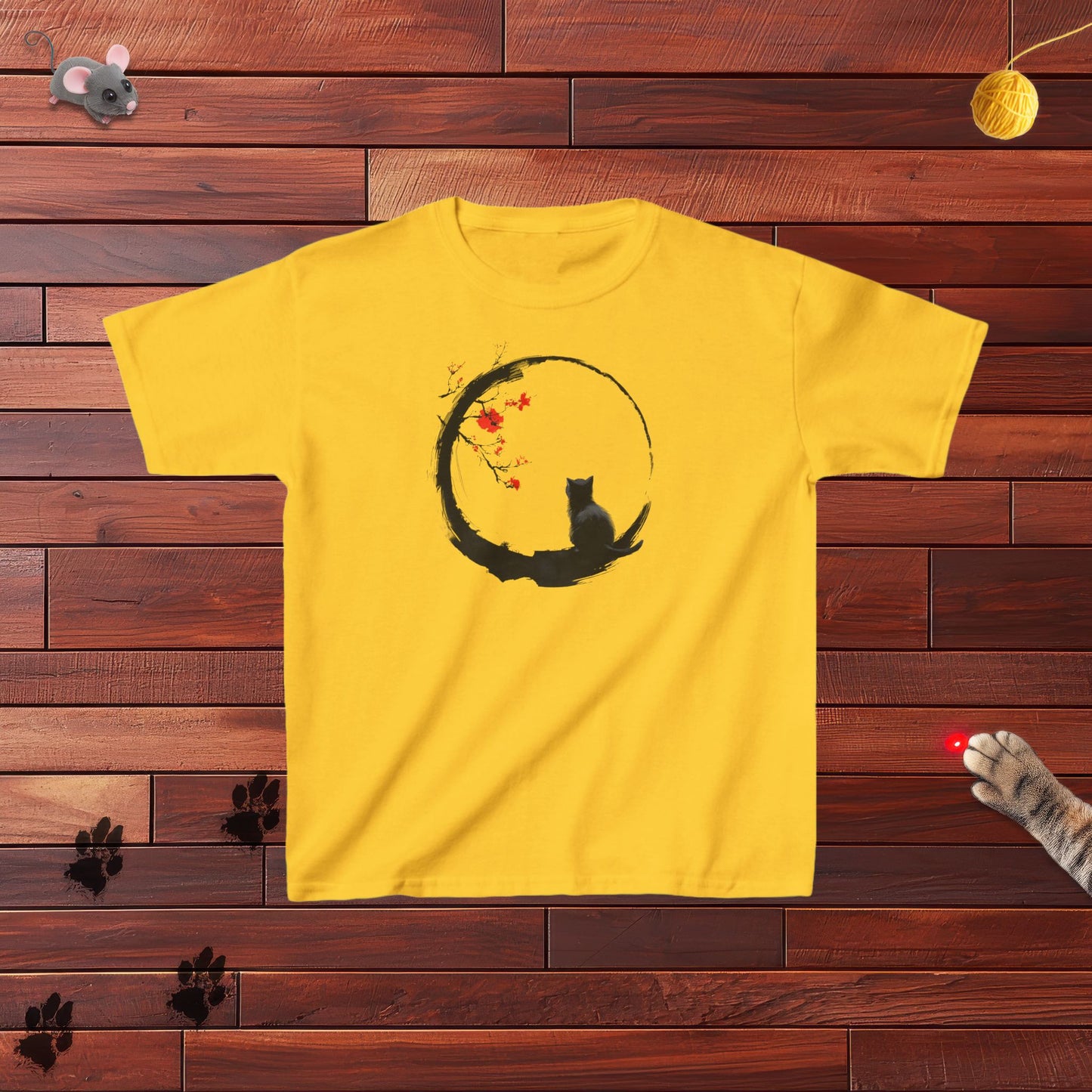 Zen Kitty Kids Tee