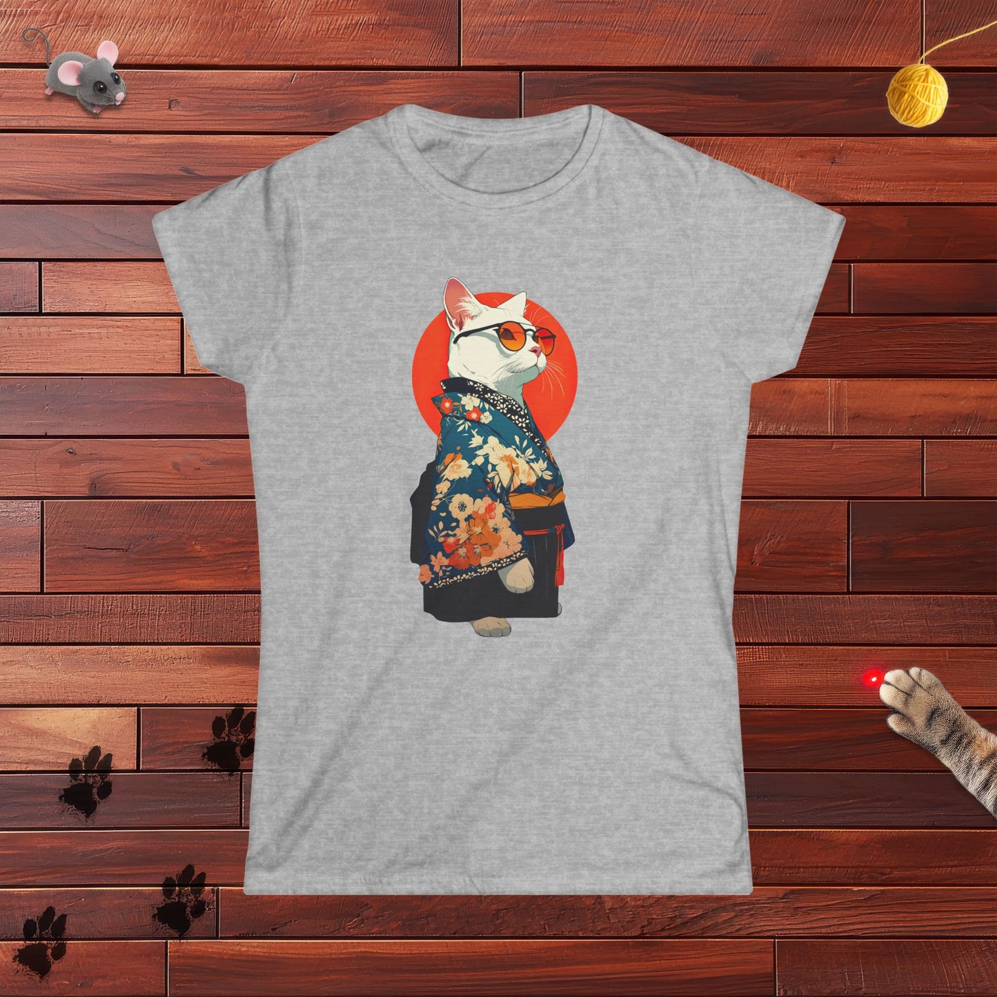 Kimono Kitty Ladies Tee