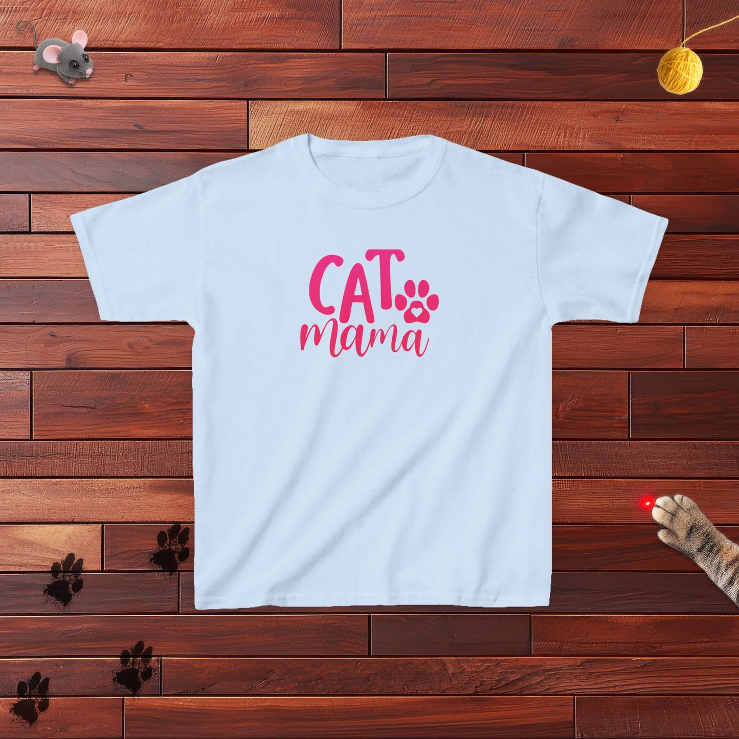 Cat Mama Kids Tee