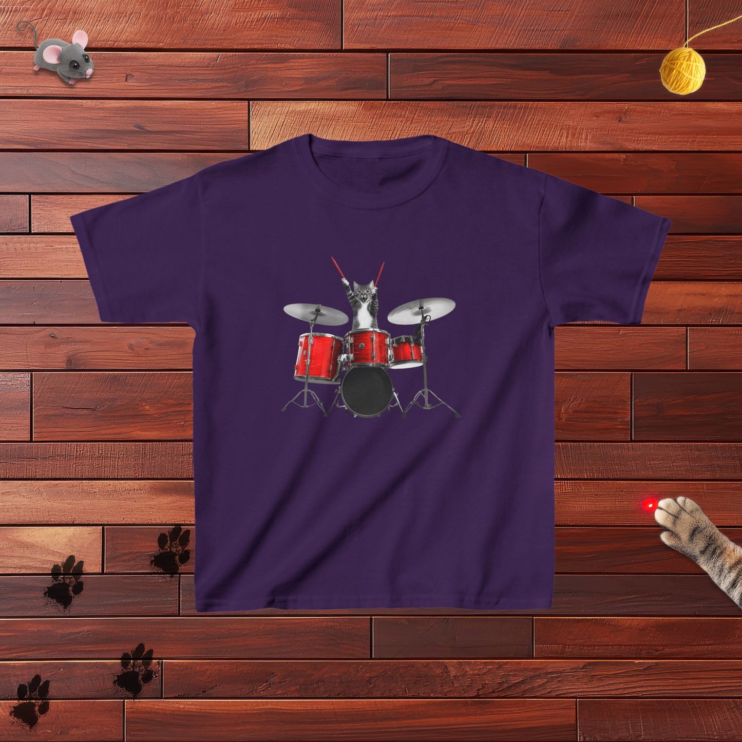 The Cutest Drummer Kids Tee