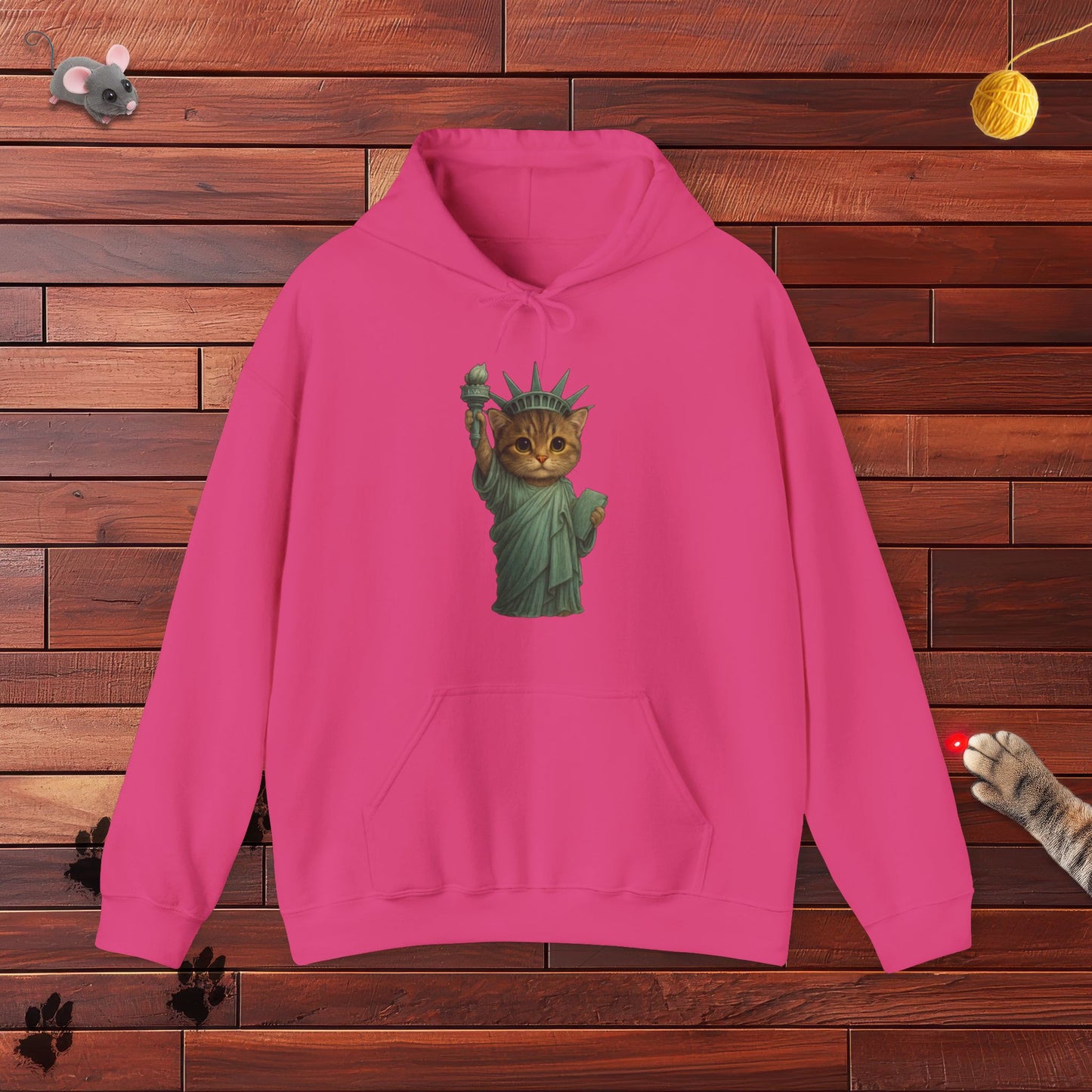 Statue of Meowberty Hoodie