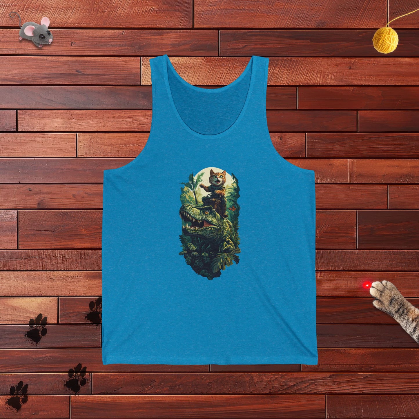 Dino Rider Mens Tank