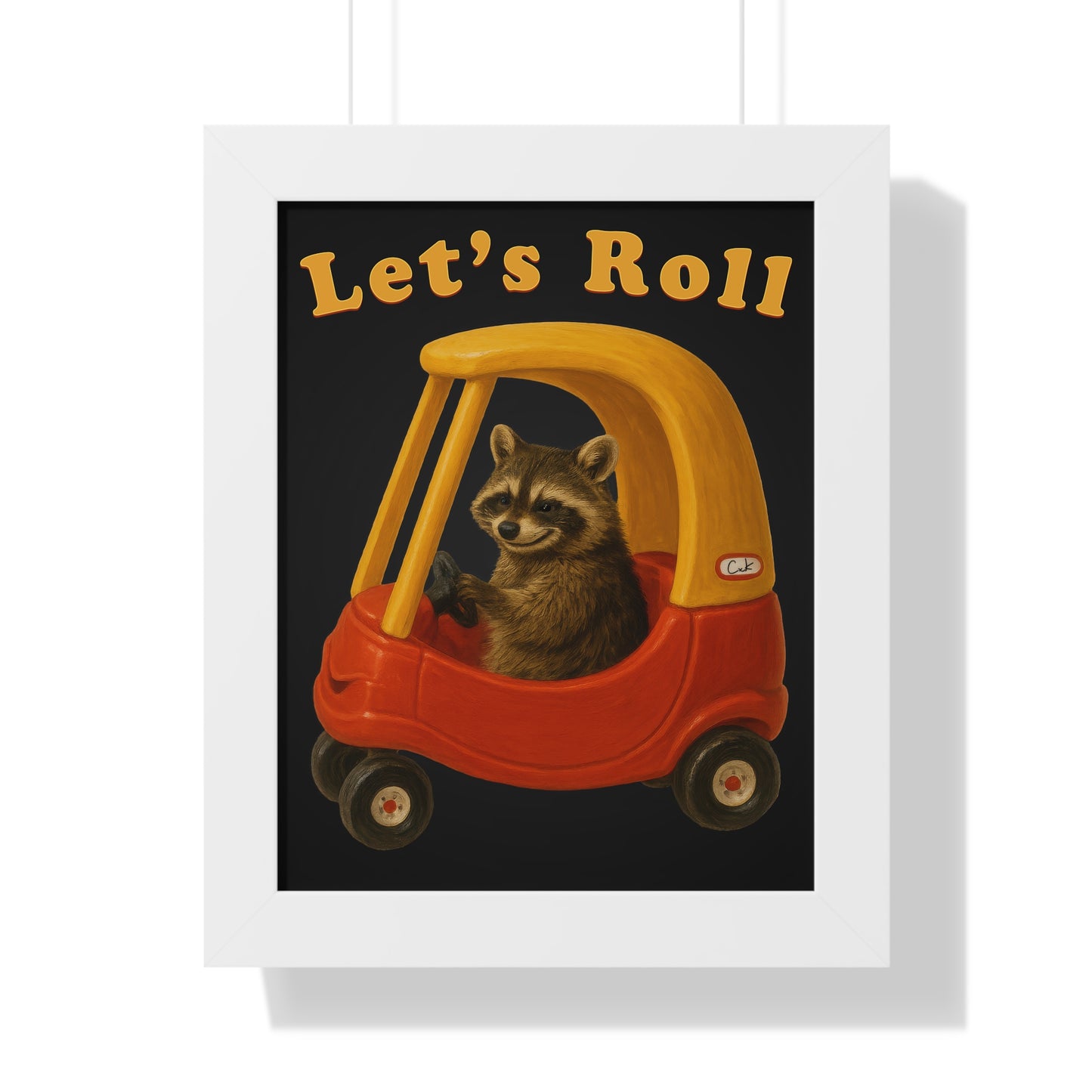 Lets Roll Framed Wall Art