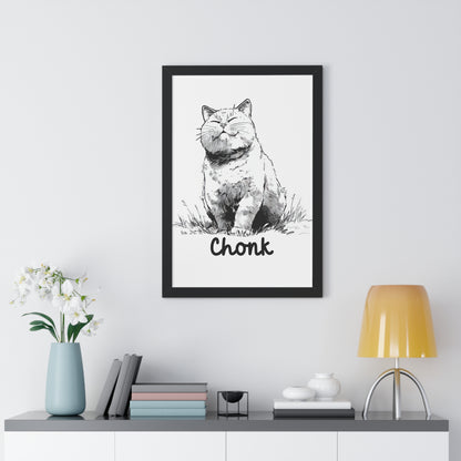 Chonk Framed Wall Art