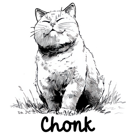 Chonk Throw Pillow
