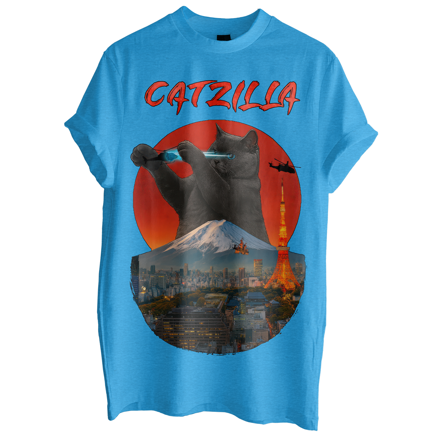 Catzilla Takes Tokyo Tee