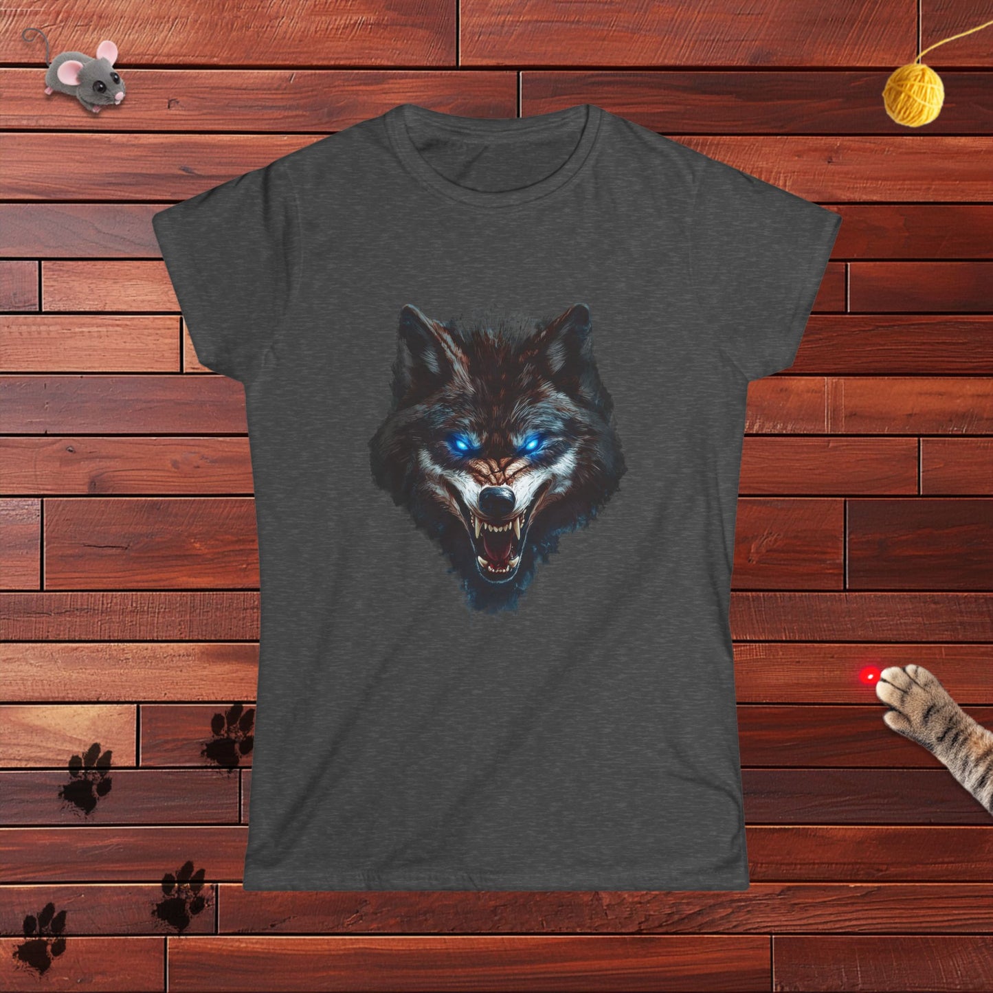 Hungry Like The Wolf Ladies Tee