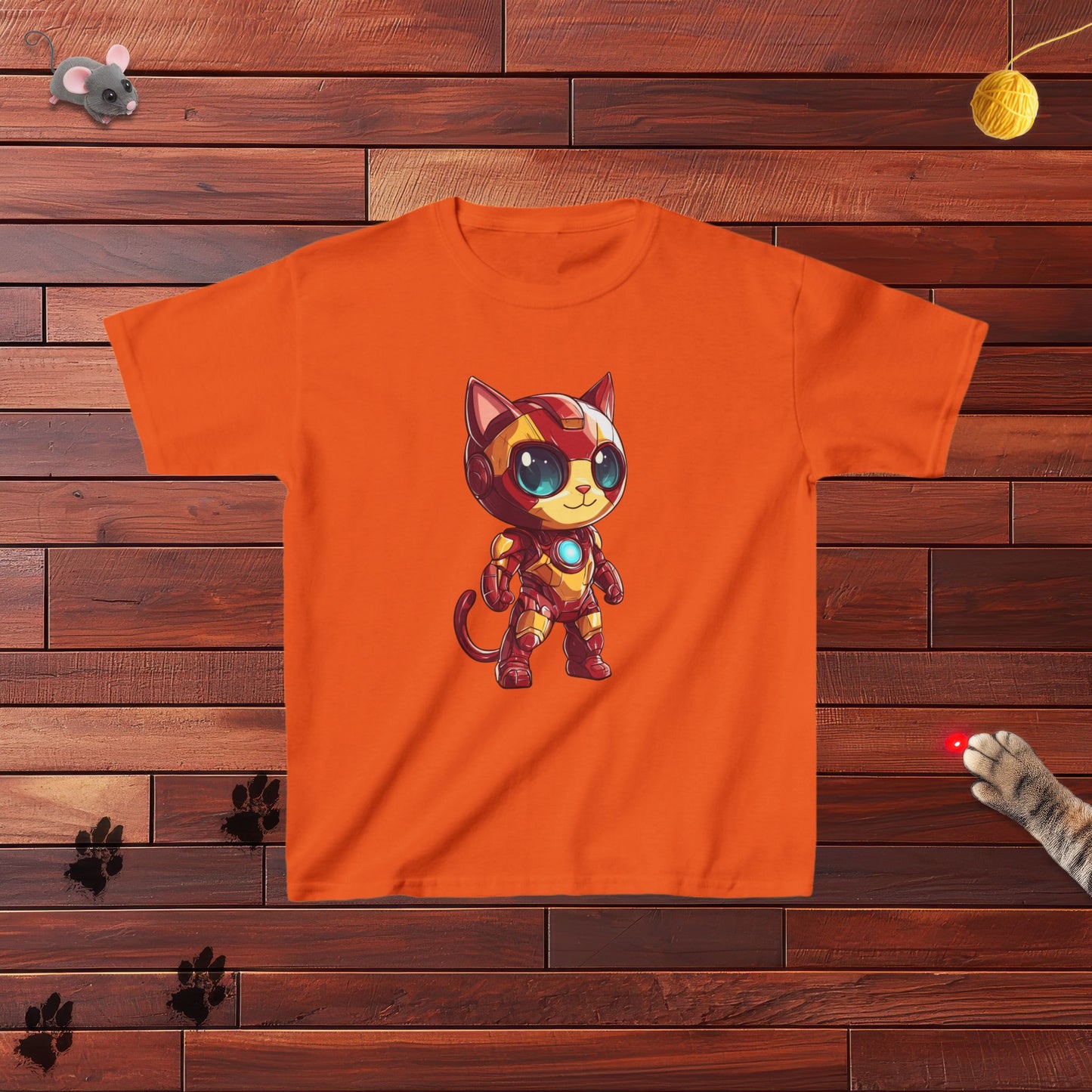 Iron Cat Kids Tee