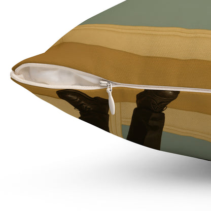 Pulp Kitten Throw Pillow